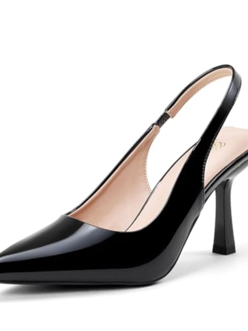 Slingback Kitten Heel Pointed Closed Toe Stiletto Pumps